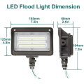 DLC Llisted led outdoor lighting led flood light